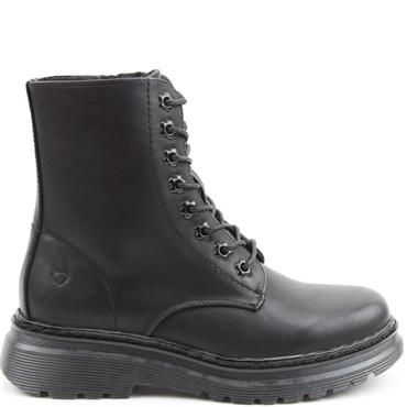 HEAVENLY FEET WOMENS ANKLE BOOT - BLACK